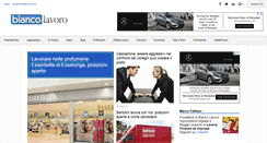 Desktop Screenshot of news.biancolavoro.it